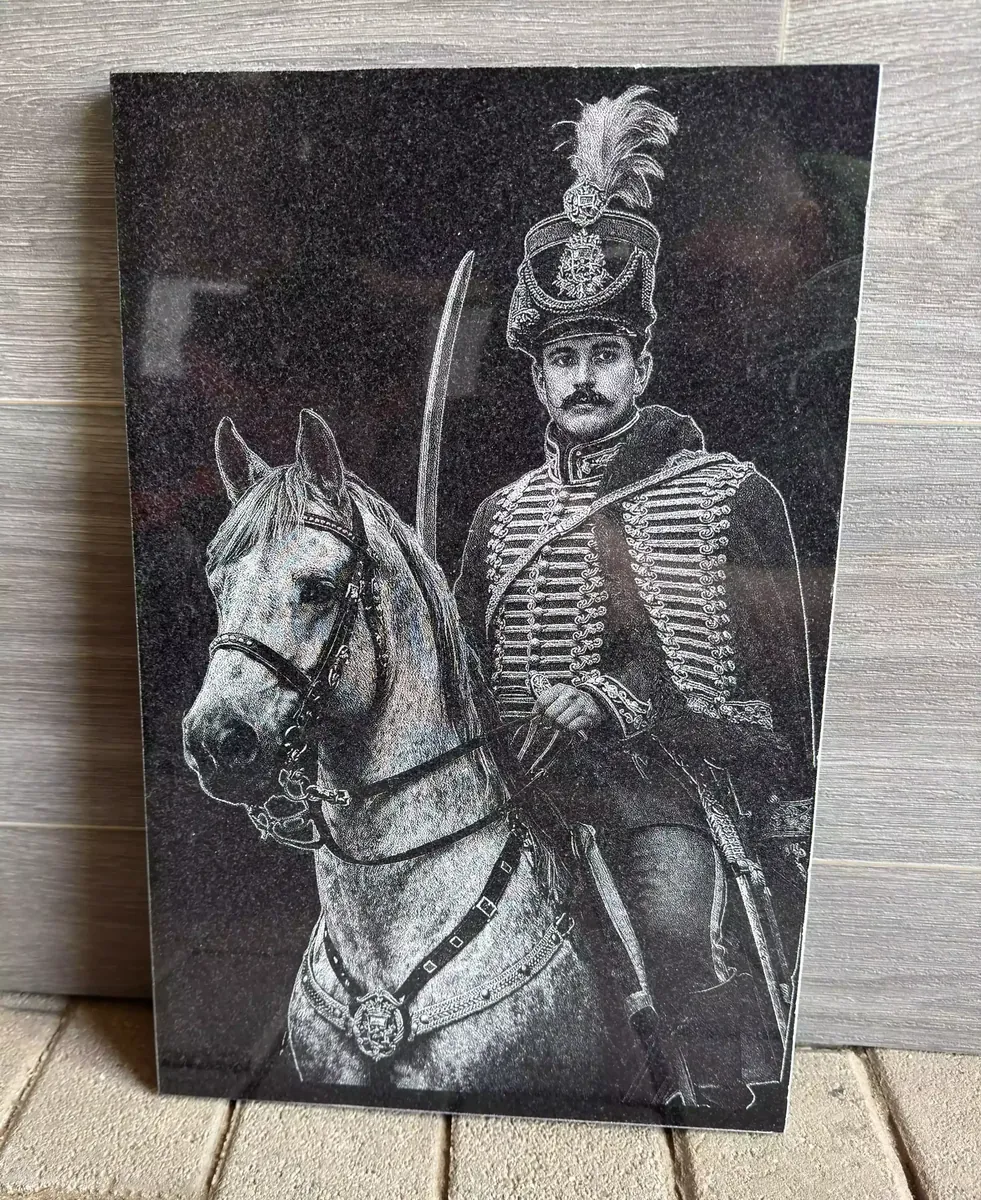 huszár portré gravir huszár portré gravir